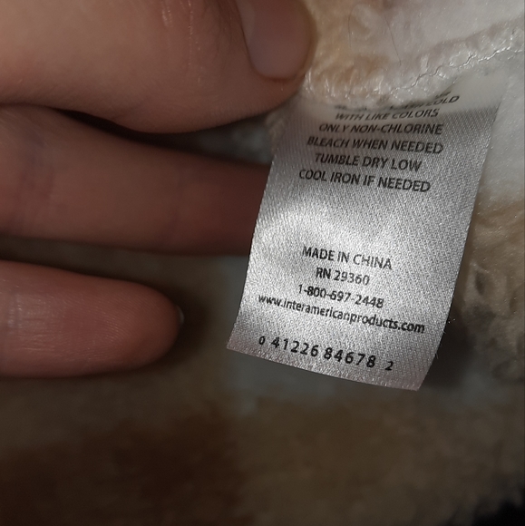 🍀3/15 Dip Woman's Plaid Fluffy Vest - Picture 5 of 6